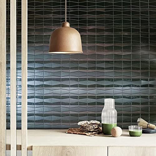 Weimei 10 Sheets Peel And Stick Backsplash Metal Wall Tile,Color Stainless Steel Self-Adhesive 3D Wall Stickers Suitable For Kitchen Wall Bathroom #TOP5