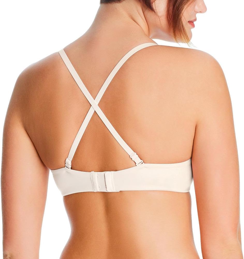 Maidenform Underwire Demi Bra, Best Push-Up Bra with Wonderbra Technology, Smoothing Lace-Trim Bra with Push-Up Cups - Image 3