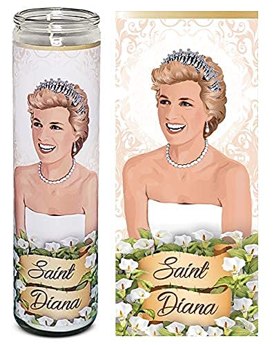 Saint Princess Diana Celebrity Prayer Devotional Parody Candle