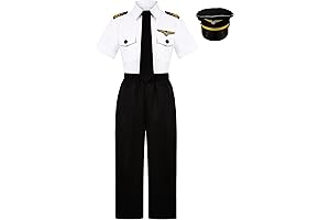 Pilot Outfit - Kids Costume for Career Day and Dress Up