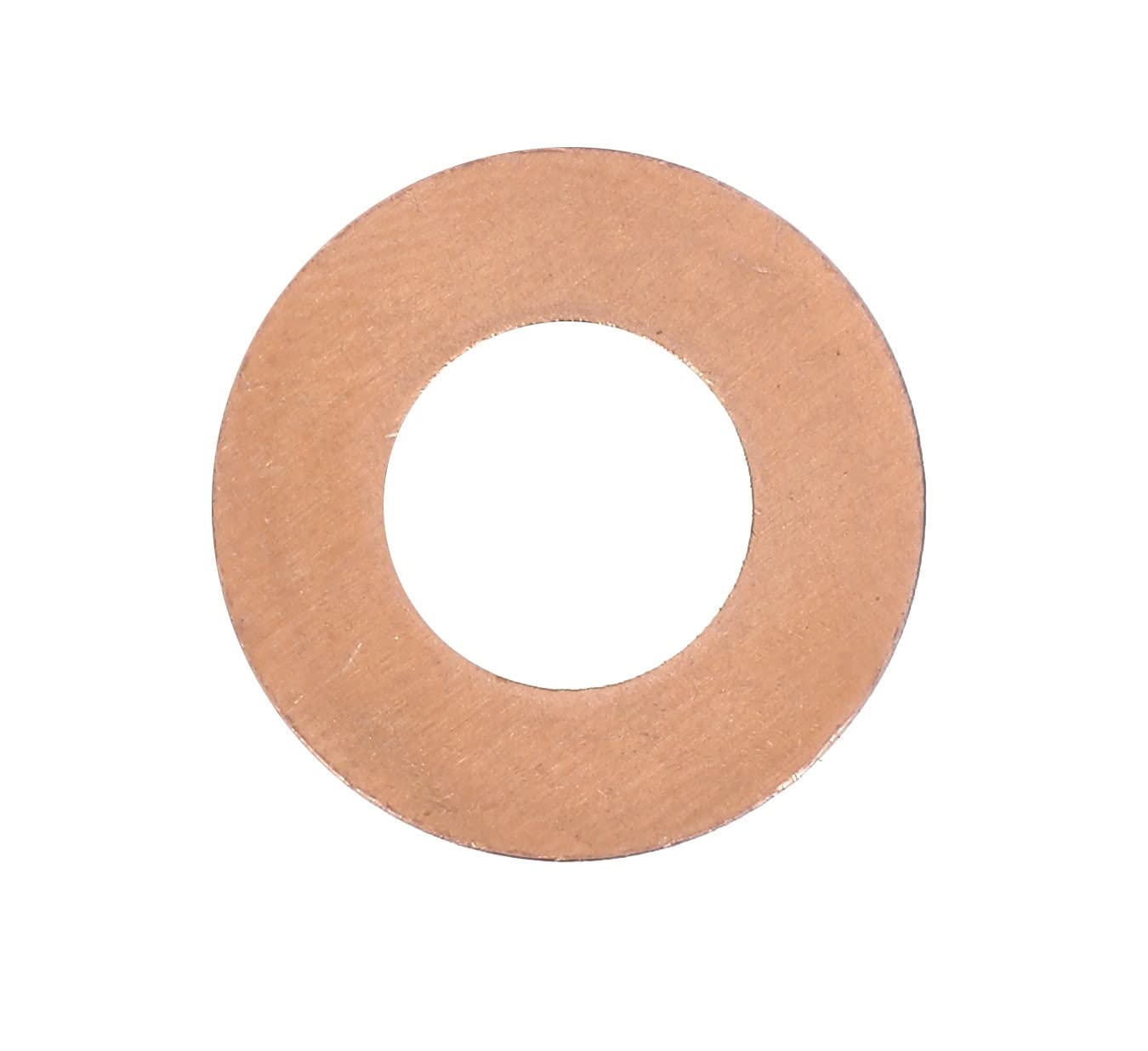 100 x 100 guarnizioni piatte in rame per PSA/Fiat/Ford/Opel/Mitsubishi/Toyota, rame piatto, 10,2 mm x 20,5 mm x 2 mm