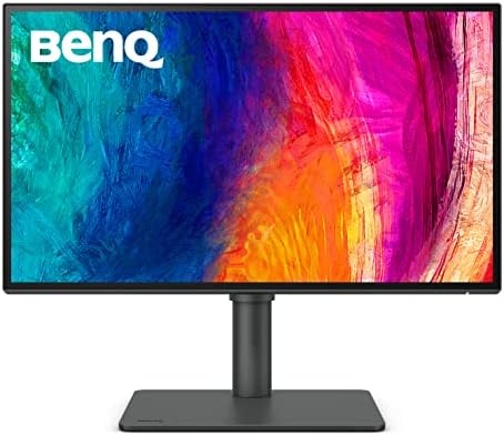 BenQ PD2700U Designer Monitor (AQCOLOR Technology, 27 inch, 4K UHD, sRGB/Rec.709, HDR, KVM, Compatible for MacBook Pro M1/M2)