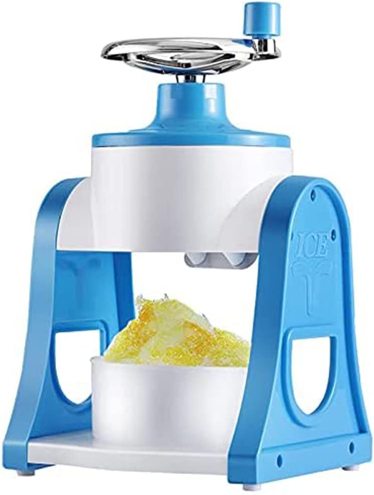Manual Ice Crusher Shaver Handheld Snow Crushing Ice Machine Ice Slush Maker Manual Ice Crusher Shaver