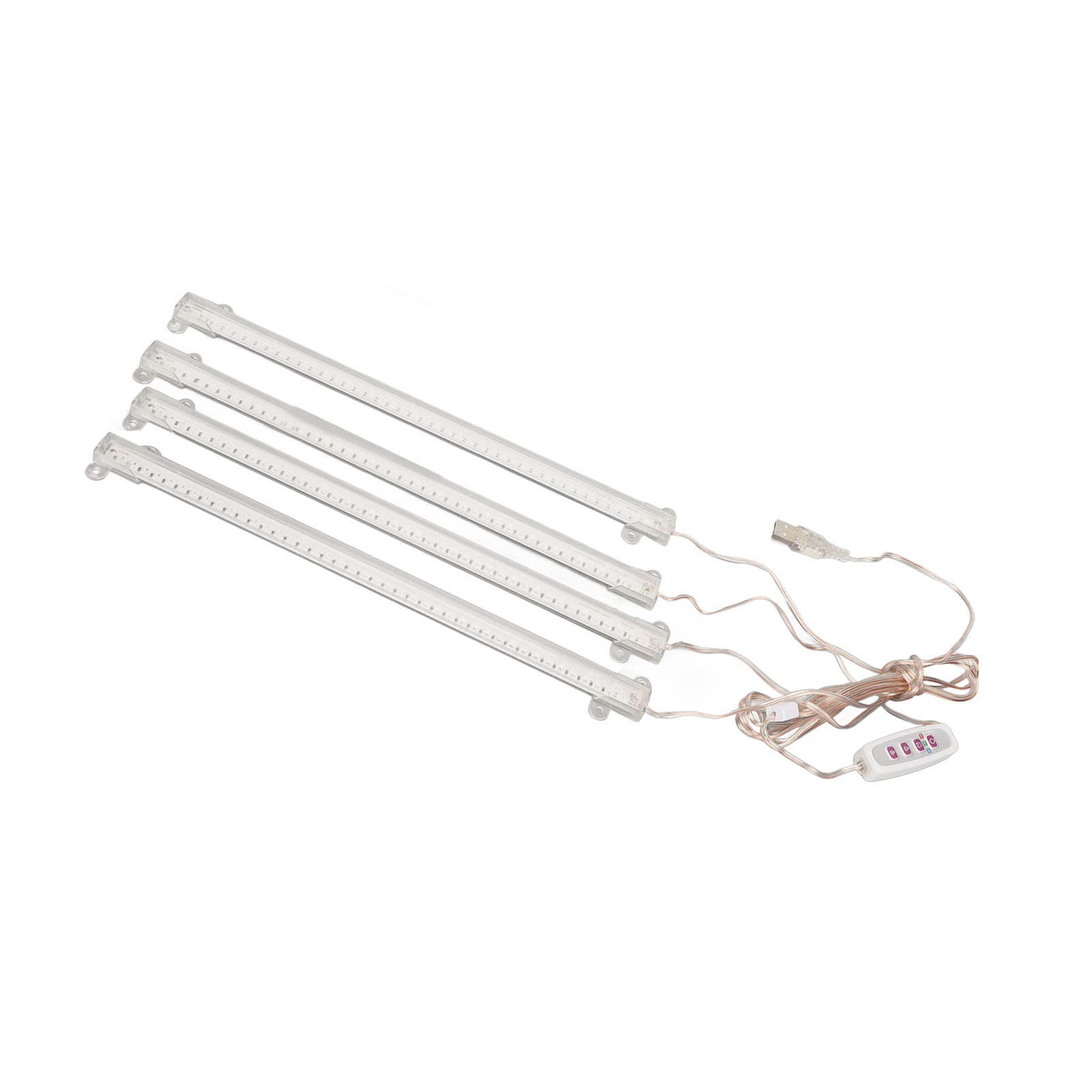 Qcwwy Lumière de Croissance des Plantes LED à Spectre Complet élèvent la Lumière pour la Promotion de la Photosynthèse des Plantes D'intérieur Prise USB (Lumière solaire 4000K 168LED)