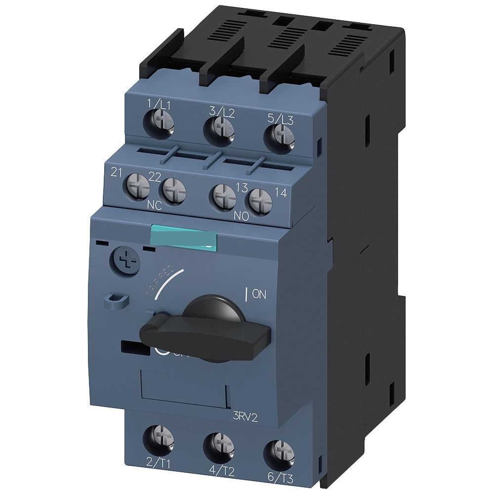 VDOQTLJT Circuit Breaker S0 for Transformer Protection Thermal Overload Release 17-22A instantaneous overcurrent 364A 3RV2421-4CA15