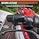 LODD – Motorrad-Spanngurte, Lenker-Fixierung mit verstärkten Verbund-Manschetten, Heavy-Duty Ratsche, 38 mm, Bruchlast 1.500 kg, geschlossene Stahl-Karabiner, Anhänger – Koffer inklusive