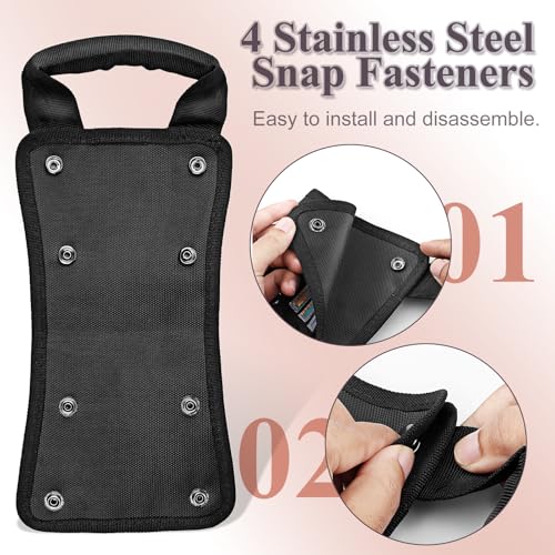 Image of 7.9in Universal Luggage Handle Extender | High Visibility Handle Extension with Comfortable Hand Strap, Ideal for Travelers for Luggage, Suitcase, Handbag and Carry On