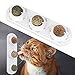 Peteast Cat Toys, Catnip Toys Edible Balls Natural Healthy with Silvervine/Gall Nut, Pastable Kitten Treat Toy