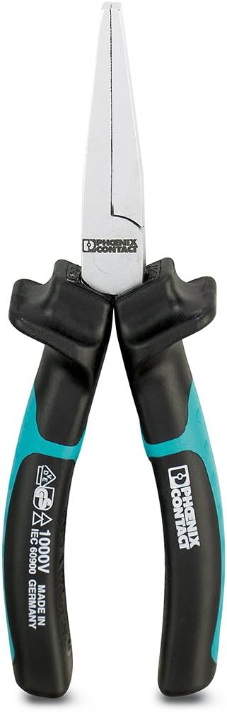 PHOENIX CONTACT Unifox-F VDE 1212363 Flat Pliers Black VDE 1000V AC / 1500V DC Tested