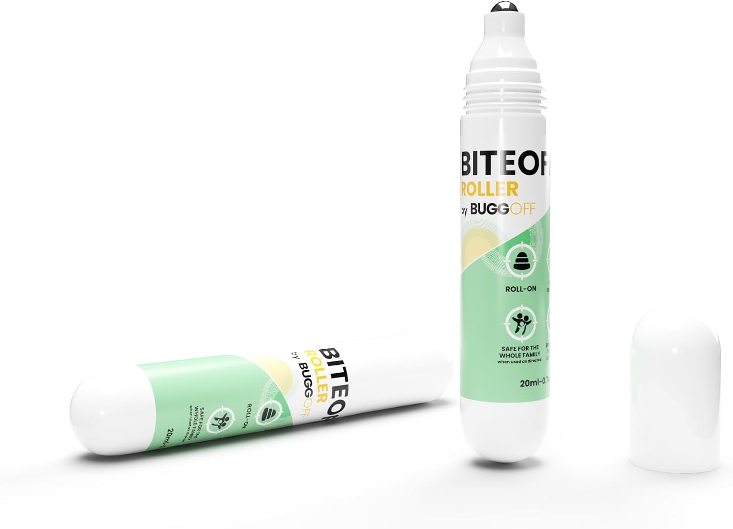 BITEOFF by BUGGOFF Insect bite Relief roll-on Pen 20ML - All Natural Advanced Formula and Ingredients - After bite for Mosquito & Fire Ant Bites, Bees & More (4)