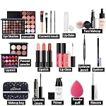 All in One Make Up Set, Make-up Sets, Schminke Set für Frauen, Makeup Set Starter Kit Kosmetik Schmink Set mit Lidschatten Palette, Lippenstift, Eyeliner, Mascara, Pinsel Für Frauen Mädchen – Bild 2