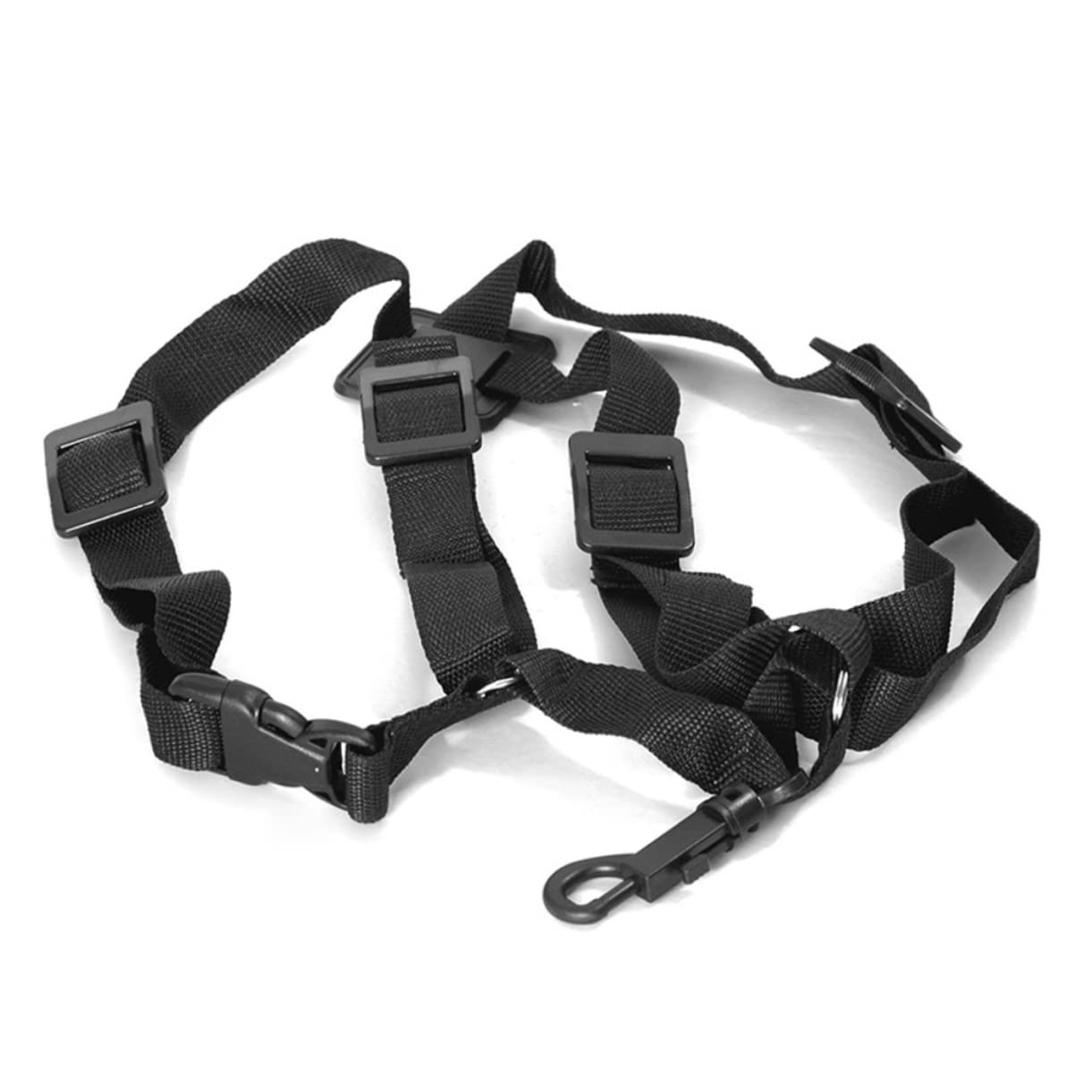 BESPORTBLE 2pcs Adjustable Saxophone Harness Strap Sax Shoulder Strap for Alto Tenor Soprano Comfort Fit Reduces Hand Pressure Replacement for Musicians