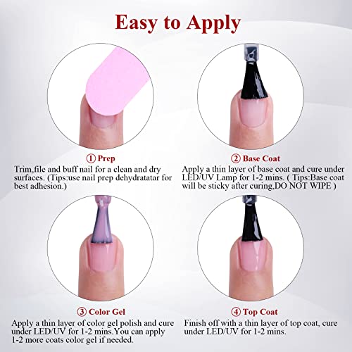 Ozzeal Glitter Gel Polish,Clear Gold Glitter Gel Nail Polish Sparkle Shimmer Gel Glitter Nail Polish Summer Rainbow Soak Off Led Uv Gel Nail Polish For Art Diy Manicure 15Ml thumb #7