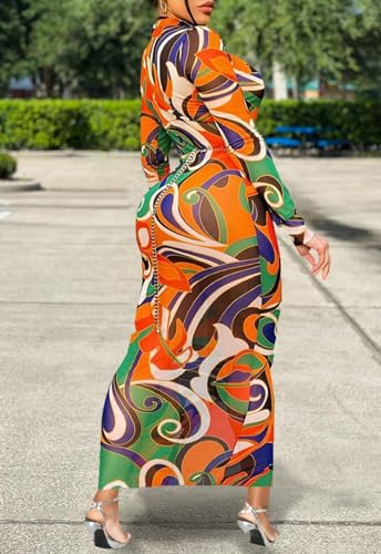 Womens-Sheer-Mesh-Long-Sleeve-Bodycon-Midi-Dress-Club-Night-Out-Dresses-Beach-Cover-Up-Dress