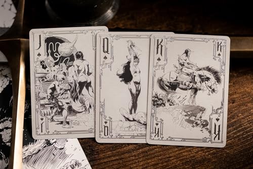 Naipes Frazetta Luxury Poker Size - Edición Estándar miniatura 5