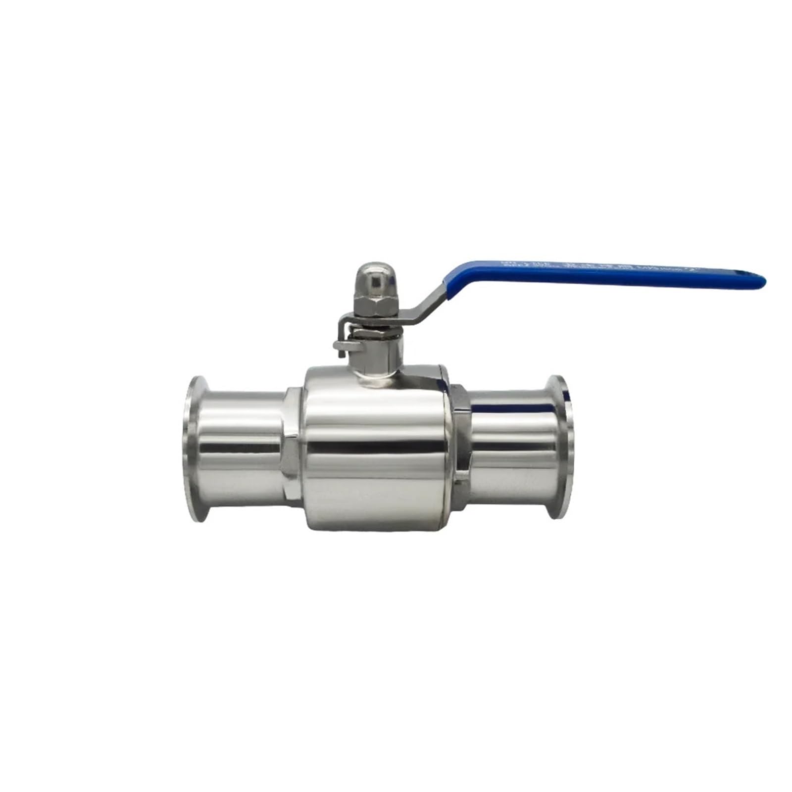 Fopure One Color 1Pc Pipe Od 12.7Mm Ferrule Od 25.4Mm Tri Clamp Ball Valve 304 Stainless Steel For Home Brewing