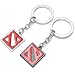 Game Dota 2 Logo Alloy Keychain (2pcs/pack)