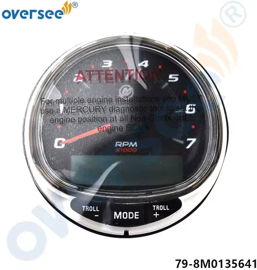 79-8M0135641 Tachometer SmartCraft SC1000 for Mercury Quicksilver
