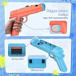 FASTSNAIL 2 Pack Game Gun Controller for Nintendo Switch 2 Joypad, Dual Trigger Shooting Gun Grip with Anti-Slip Design for Joycon 2, for Big Buck Hunter Switch Games, for House of the Dead & More (Not for Switch 1)