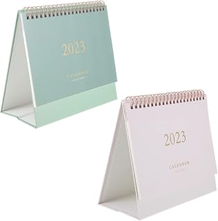 2個2022卓上カレンダー毎月フリップデスクトップカレンダープランナーオフィス用品ギフト最適企画整理