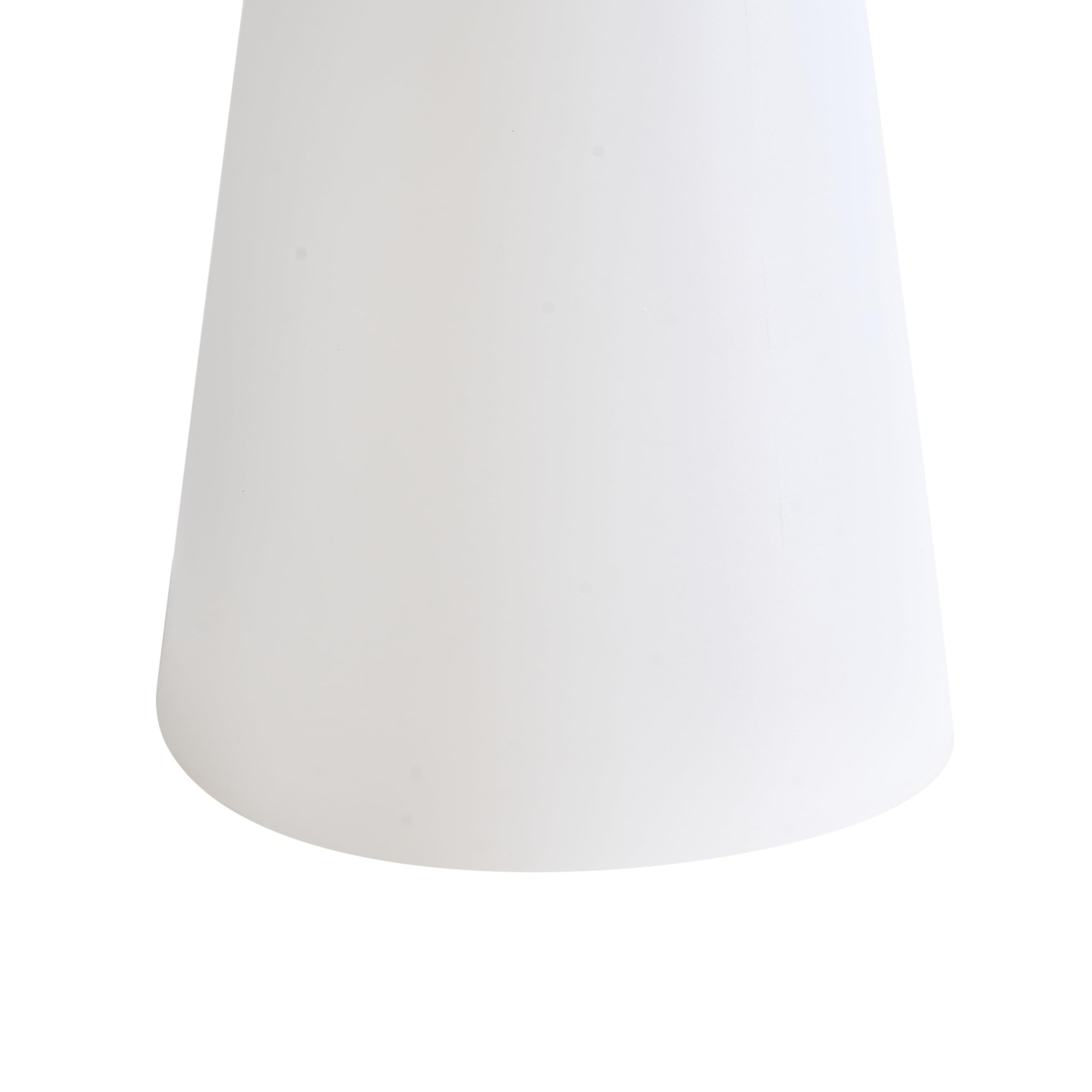 Beliani Lampadaire LED pour Extérieur Moderne Éclairage RVB Matériau Synthétique IP54 Blanc Torne