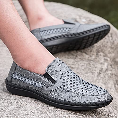 Loafers for Men Round Toe Breathable Loafer Shoes Flexible Resistant Comfortable Classic Casual Slip On4