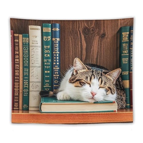 Tapisserie Kitten Sleeps en polyester léger et finitions soignées