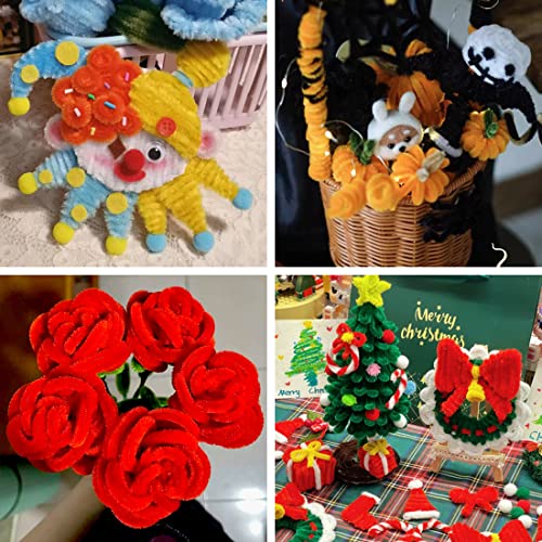 Eppingwin 200 Pcs Pipe Cleaners, Multi-Colored Pipe Cleaners Craft Supplies, 20 Colors Chenille Stems For Diy Arts Crafts Project(Multi Color) #TOP3