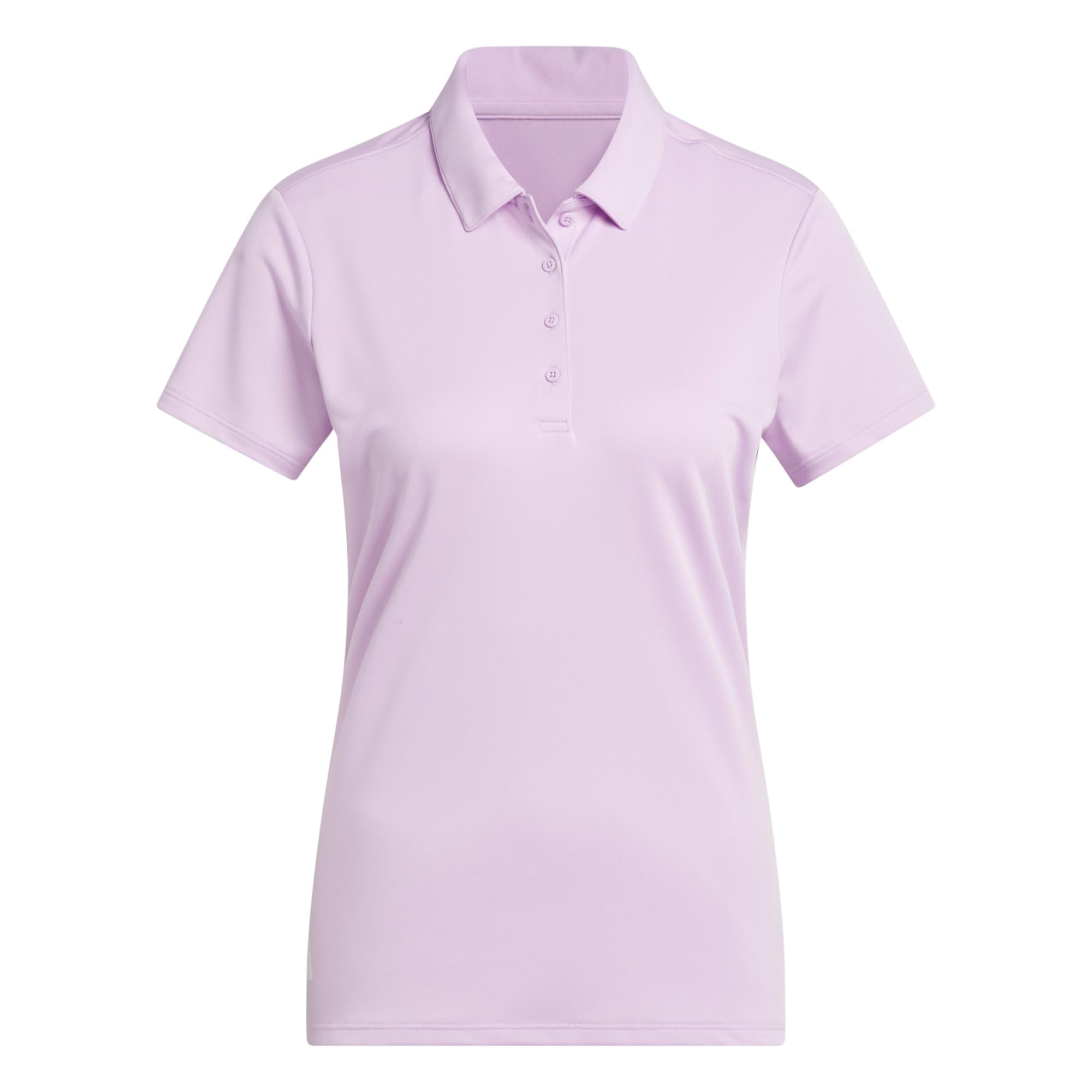 Adidas Women's Purple Short Sleeve Performance Polo Shirt in Size XS, Sports Direct