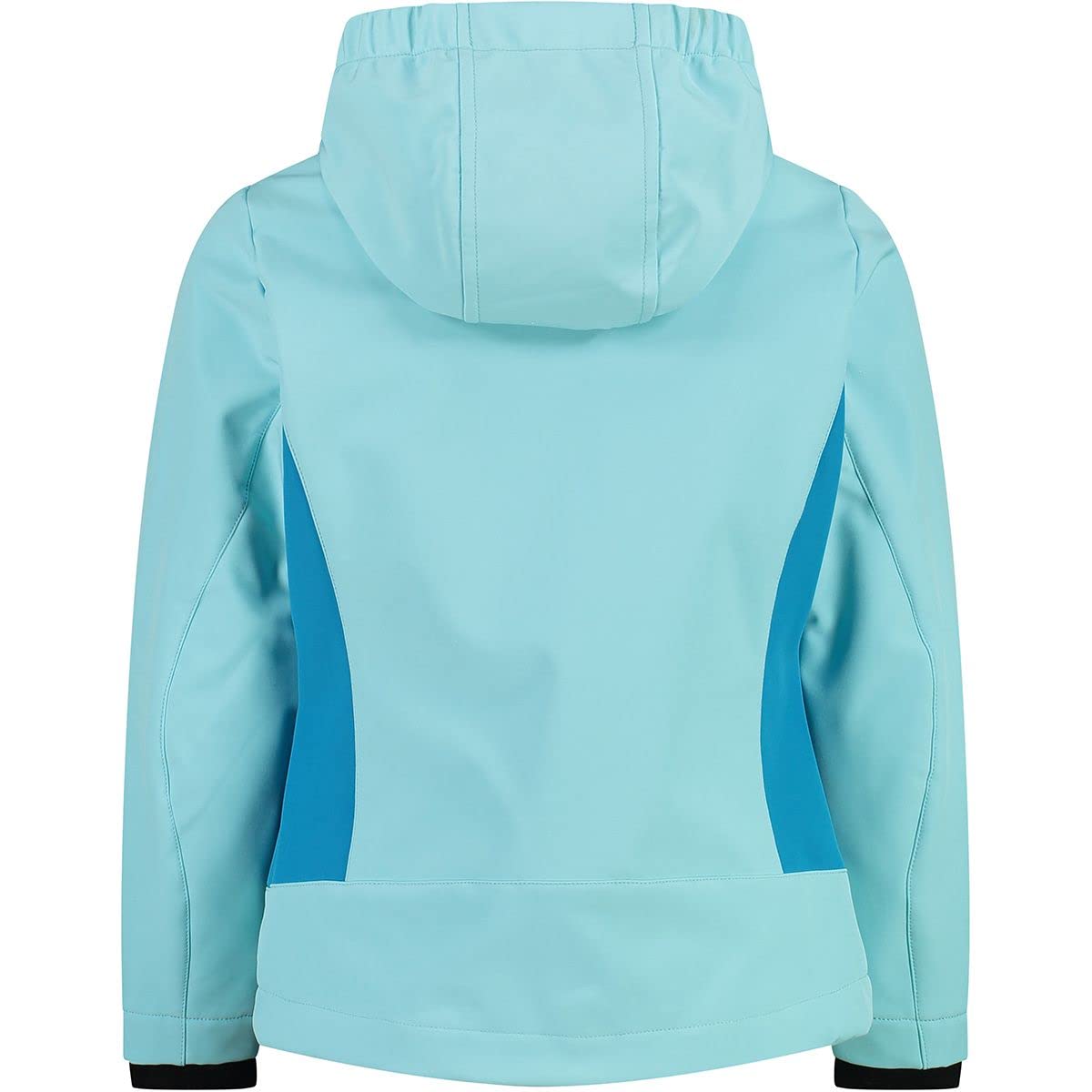 CMP dziecięca kurtka softshell Fix Hood ciemnoniebieska 3A29385N 176 turkusowa
