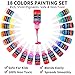 TMOL Marbling Paint Art Kit, 18 Colors Water Marbling kit, Water Art Paint Set, Arts and Crafts for Girls & Boys Ages 6-12, Craft Kits Art Set for Activities