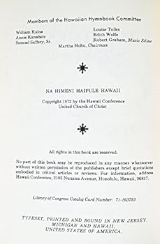 Hardcover Na Himeni Haipule Hawaii [Hawaiian] Book