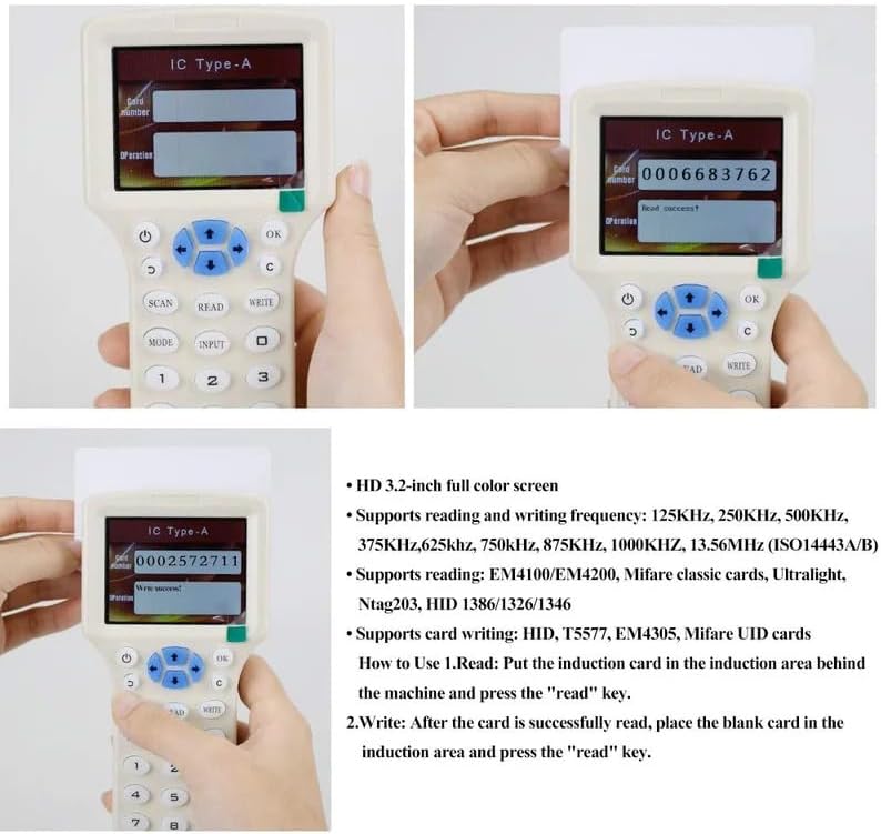 RFID EM4305 Card 125KHz Writable T5577 Smart Access Control Key Card Read and Write Program Card Chanable Copy Card