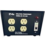 PHc ISO-1000 1000 Watts AC Isolation Transformer with Pass-Through Grounding