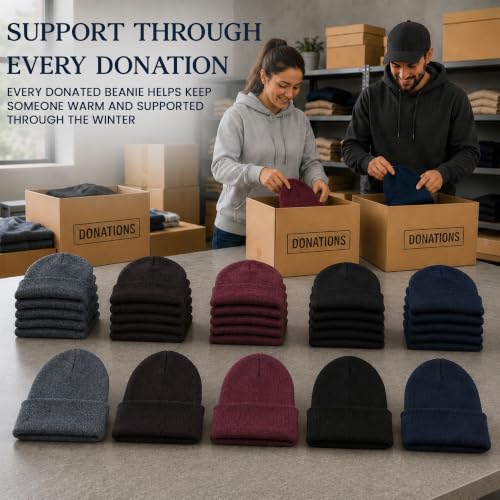Image of Yacht & Smith Winter Beanies & Gloves For Men & Women, Warm Thermal Cold Resistant Bulk Packs