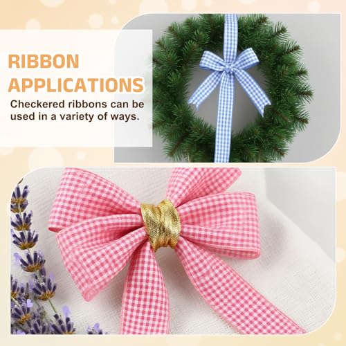 Ruban nylon PATIKIL bleu saphir pour emballage cadeau et artisanat - 7