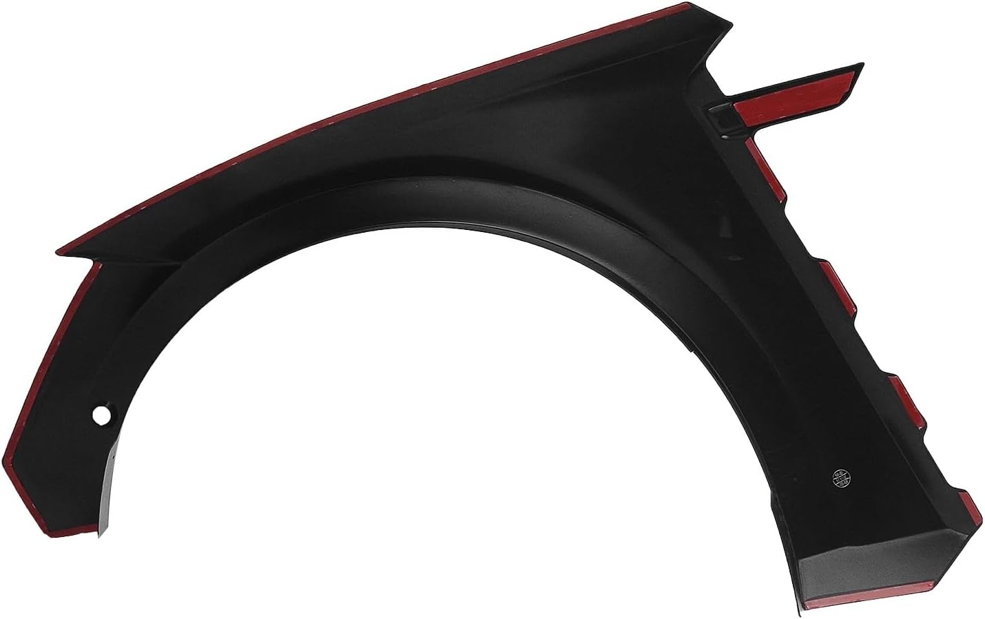AAAQMGIH Fender Flares Trim Compatible for BMW 3 Series G20 G28 330i M340i 2019-2022 M Sport Wide Wheel Fairing Mudguard Arch Brow Cover(Black)