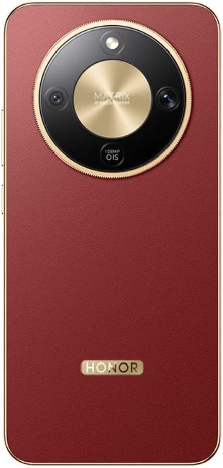 HONOR Magic8 Lite Dual-SIM 256GB ROM + 8GB RAM (GSM Only | No CDMA) Factory Unlocked 5G Smartphone (Reddish Brown) - International Version