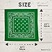 MDSTYLE 100% Cotton Bandana for Men & Women 21.25