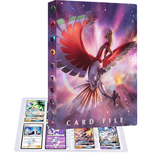 Album para Cartas, Carpeta de Cartas de 30 páginas, Album de tarjetas, Libro de Cartas, 4 bolsillos por página para 240 tarjetas RR7 Cover
