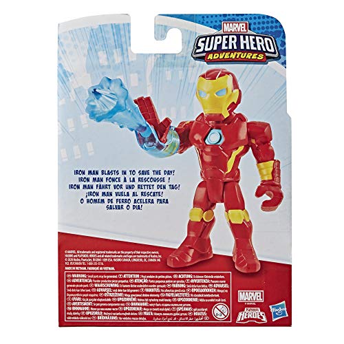 Playskool Heroes Marvel Super Hero Adventures Mega Mighties Iron Man Collectible 10-Inch Action Figure, Toys For Kids Ages 3 And Up #TOP22
