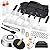 Leonyo Griddle Accessories Kit, 29PCS Flat Top Grill Accessories, 18/10 Stainless Steel Grill Spatula Set with Griddle Scraper, Basting Cover, Burger Press, Hibachi Accessories for Outdoor BBQ