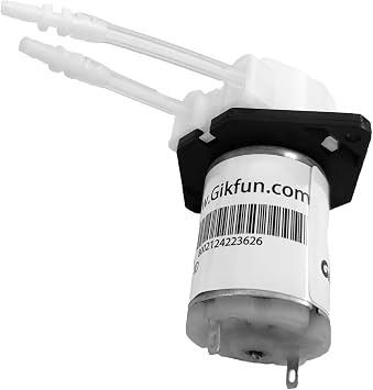 Gikfun 12V DC Peristaltic Dosing Pump Liquid Pump for Aquarium Lab Analytic DIY EK1977 Flat Angle