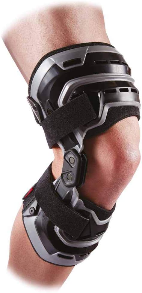 McDavid Knee Brace, Heavy Duty Hinged Knee Braces for Knee Pain, Instabilities, Ligament, ACL, MCL, PCL, Meniscus Injury, Pain Relief, Recovery, Preventive Hyperextension, Left or Right Side