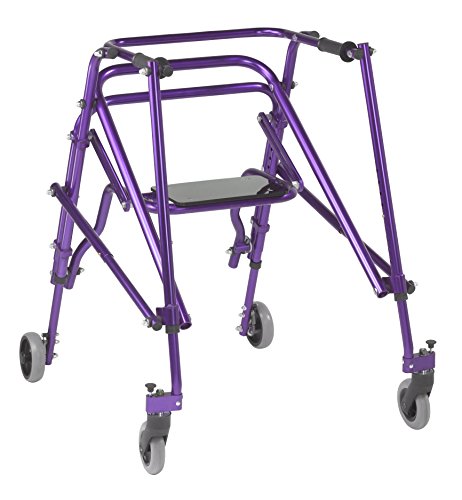 Super Big Clearance! Inspired by Drive Nimbo 2G Lightweight Posterior Walker with Seat, Wizard Purple, Large One-Day Sale: Up to 80% Off Inspired by Drive Nimbo 2G Lightweight Posterior Walker with Seat, Wizard Purple, Large