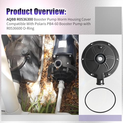 Aqbb R0536300 PB4-60 Booster Pump Worm Housing Cover Compatible thumb #4