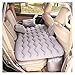jtymx Premium Blue Gray and Beige Portable Inflatable Car Mattress, Car Beds for Vehicles, PVC Material, Suitable for Backseat Sleeping,