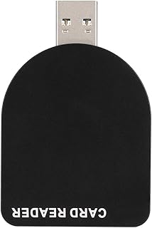 USB3.0 Card Reader, High Speed Aluminum Alloy USB3.0 Professional XQD Card Reader Hub Quickly Transfer Tool (Black)