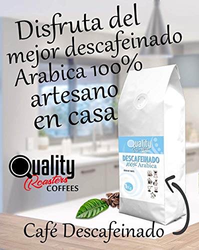 Quality Roasters Coffees. Café en grano natural. Descafeinado. 100% Arábica. Tueste Medio. Tostado artesanal. (4 Kg) - Imagen 4