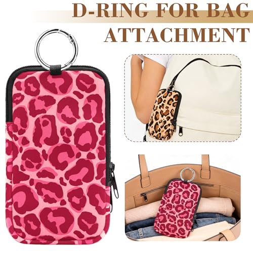 Image of 2PCS Tampon Holder Zipper Pouches Portable Period Bags